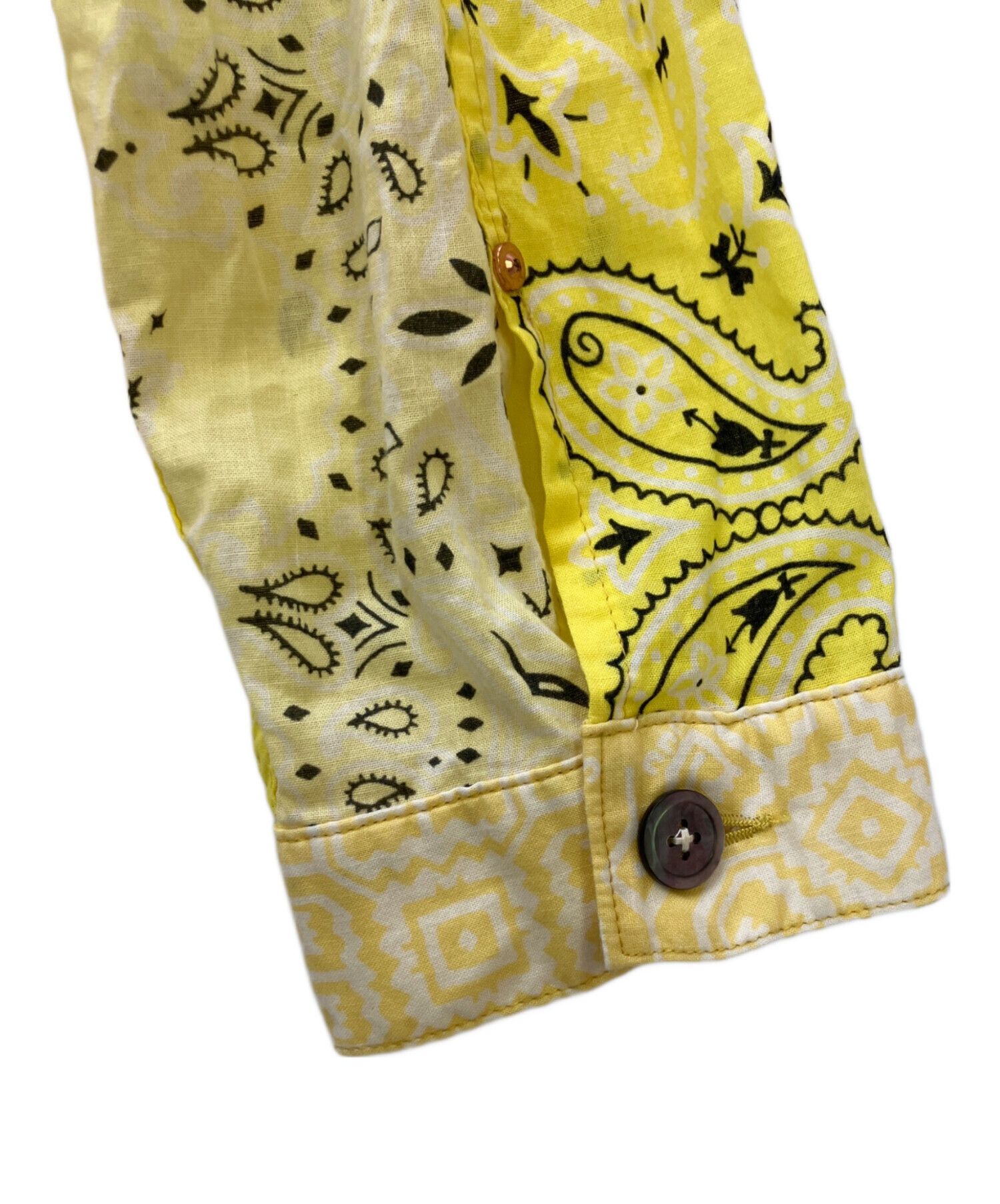 Kapital KAPITAL Bandana Long Sleeve Shirt Yellow 4 Size US XL / EU 56 / 4 - 5 Thumbnail
