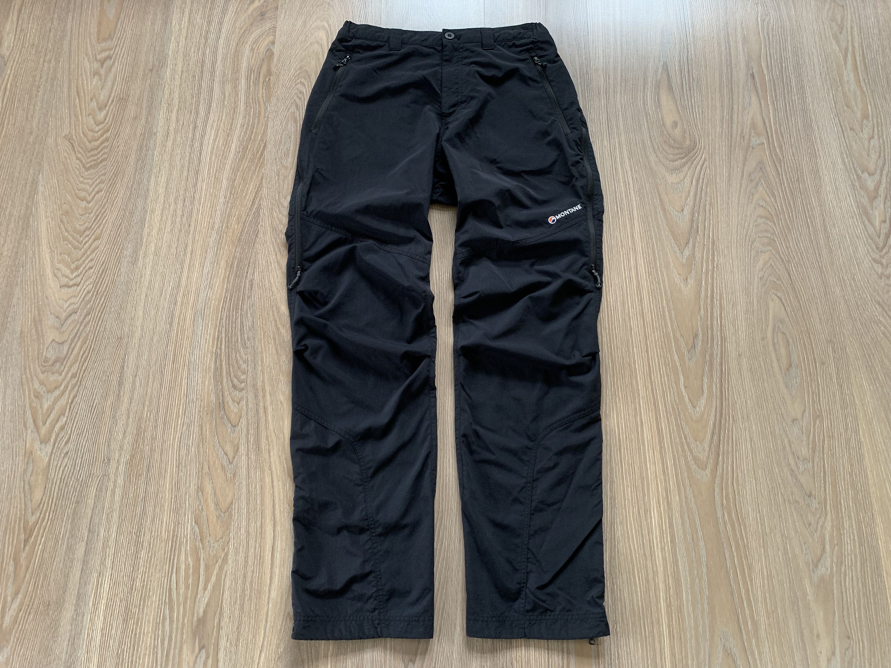 Montane Montane Mens Black Outdoor Trekking Hiking Pants Size US 34 / EU 50 - 2 Thumbnail