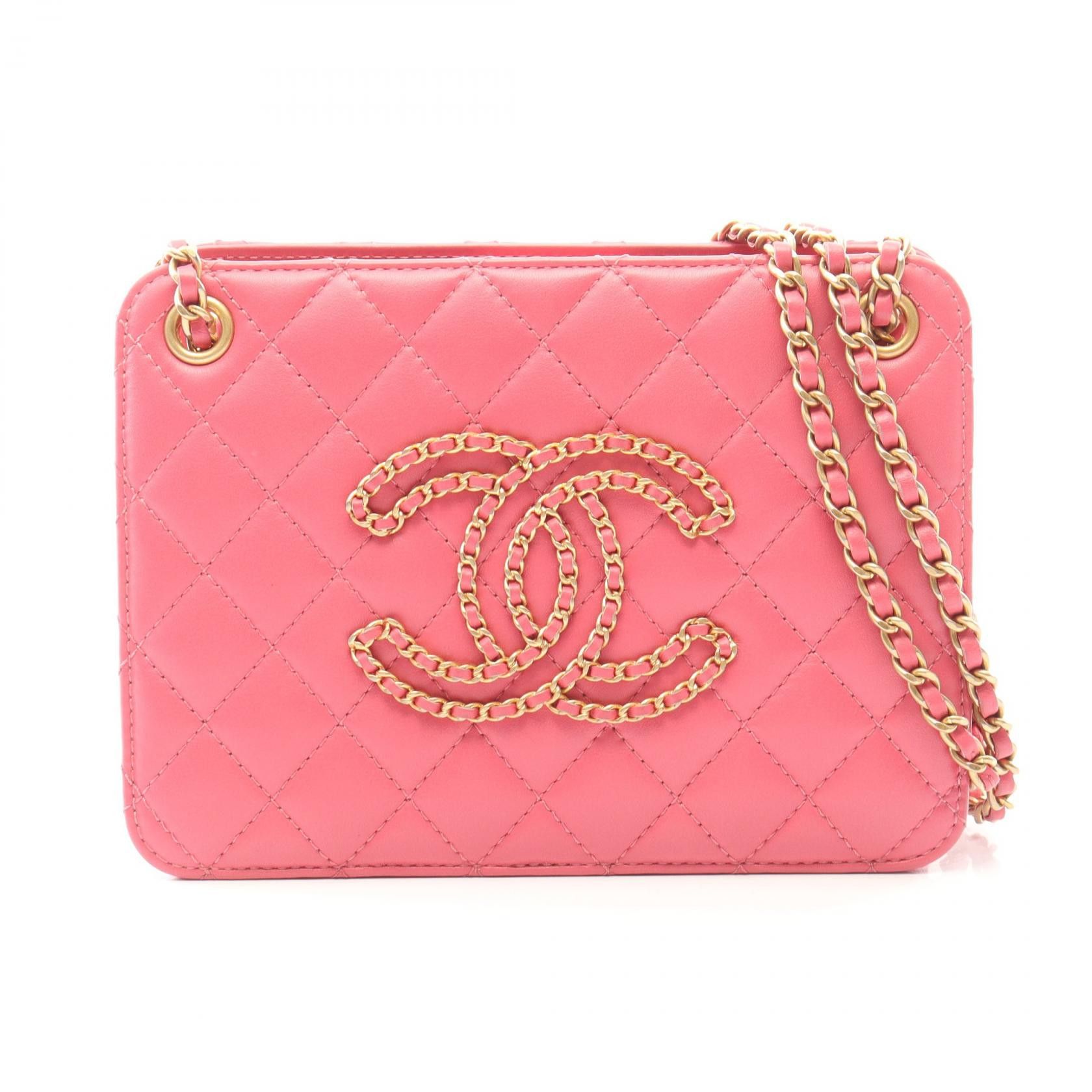 Chanel Chanel CHANEL Matelasse Lambskin Shoulder Bag Leather Shoulder Bag AS1750 DUTY FREE for USA Size ONE SIZE - 1 Thumbnail