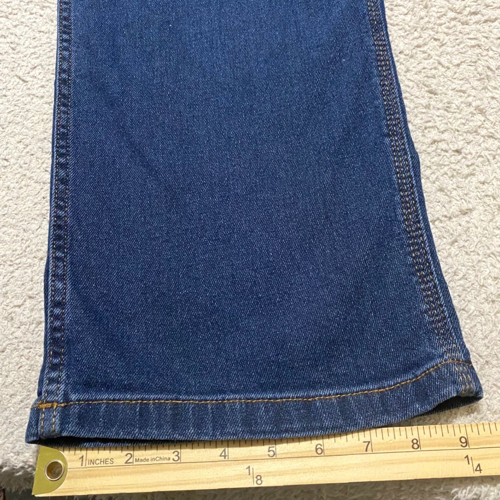 Vintage NWT Wolverine Jeans 38x34 Blue Straight Steelhead Stretch Work Classic New Mens Denim Shirt? Size US 38 / EU 54 - 2 Thumbnail