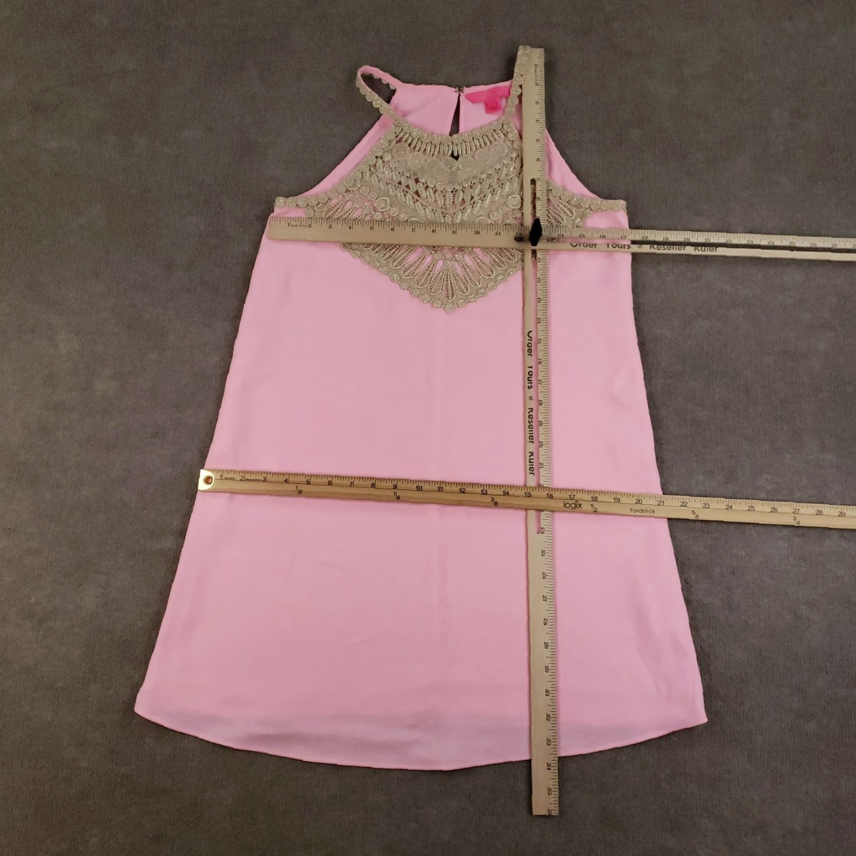 Lilly Pulitzer Lilly Pulitzer Pearl Soft Shift Dress Women's Size 2 Pink Coral Reef Sleeveless Size XXL / US 16-18 / IT 52-54 - 2 Thumbnail