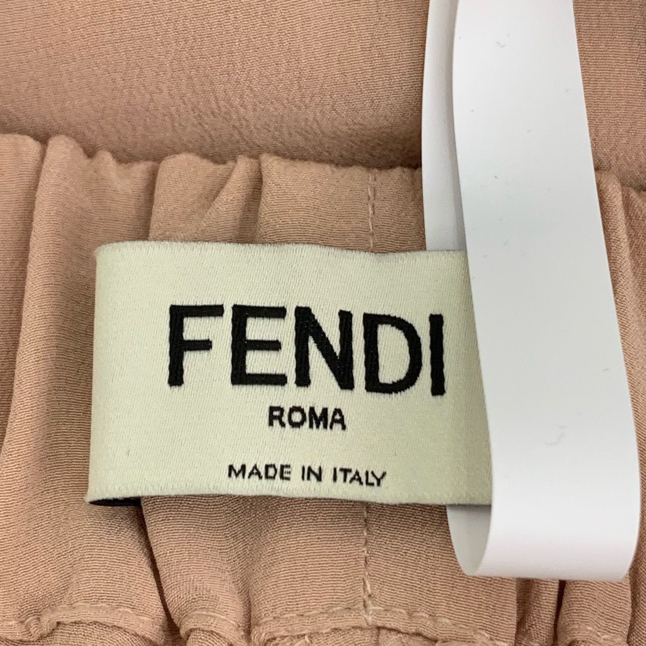 Fendi Fendi Asymmetric Draped Silk Pink Beige Skirt - Size 36 (XS) Size 36" / US 14 / IT 50 - 5 Thumbnail