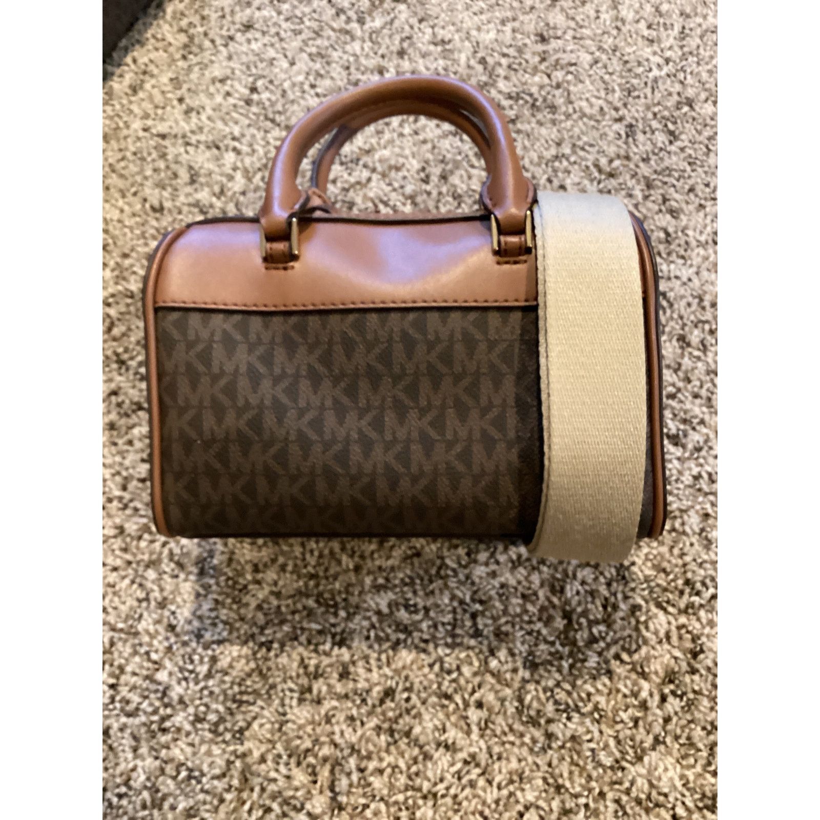 Michael Kors Michael Kors ES Duffle Travel - Leather/Coated Canvas Size ONE SIZE - 5 Thumbnail