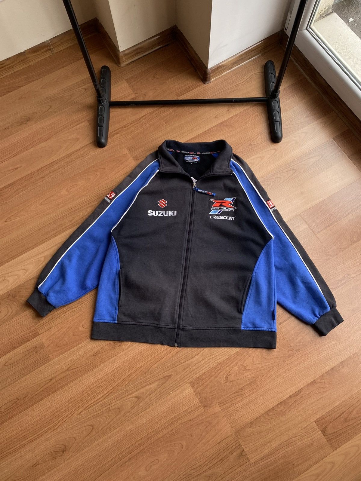 Other Suzuki Crescent Vintage Racing Moto Track Jacket Sz XL Size US XL / EU 56 / 4 - 1 Thumbnail