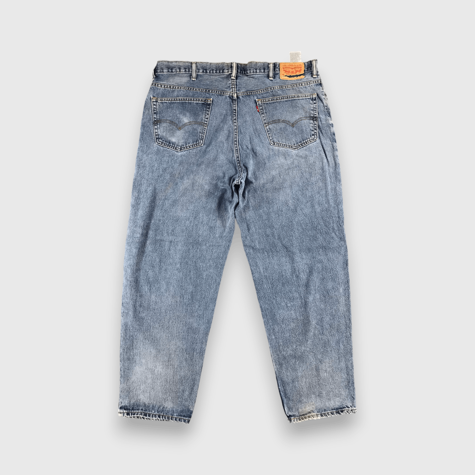 Levi's Vintage Levis 560 Light Wash Jeans- J1324 Size US 43 - 2 Thumbnail