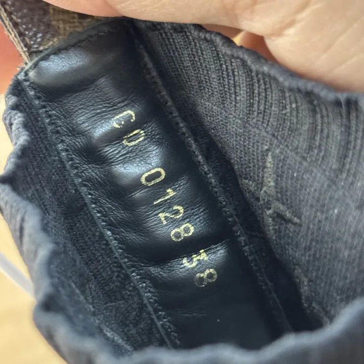 Louis Vuitton Louis Vuitton Black Knit Ankle Booties -2508 Size US 7.5 / EU 40-41 - 5 Thumbnail