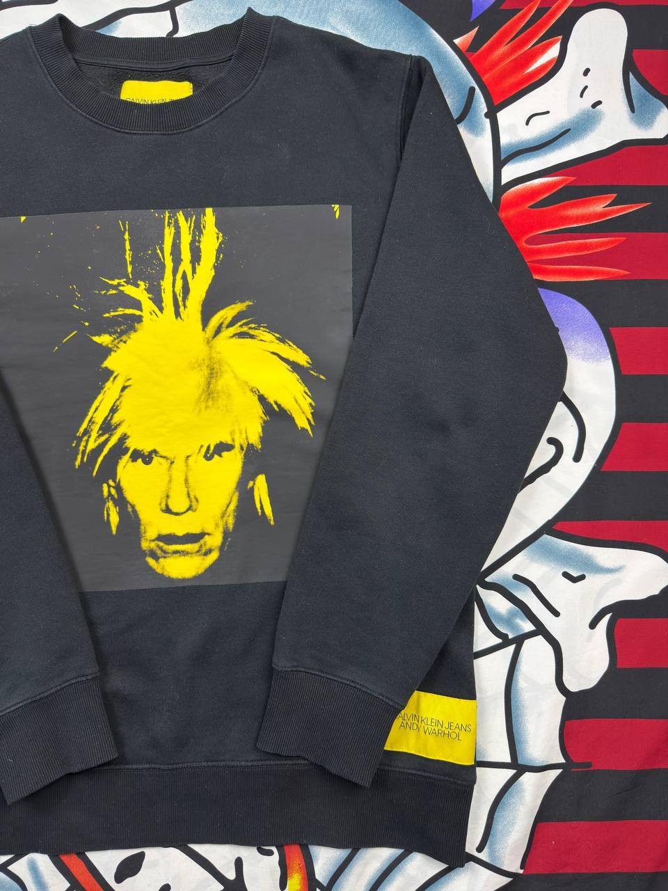 Calvin Klein 205W39NYC New Calvin Klein Jeans Andy Warhol By Raf Simons Sweatshirt Size US XXL / EU 58 / 5 - 2 Thumbnail