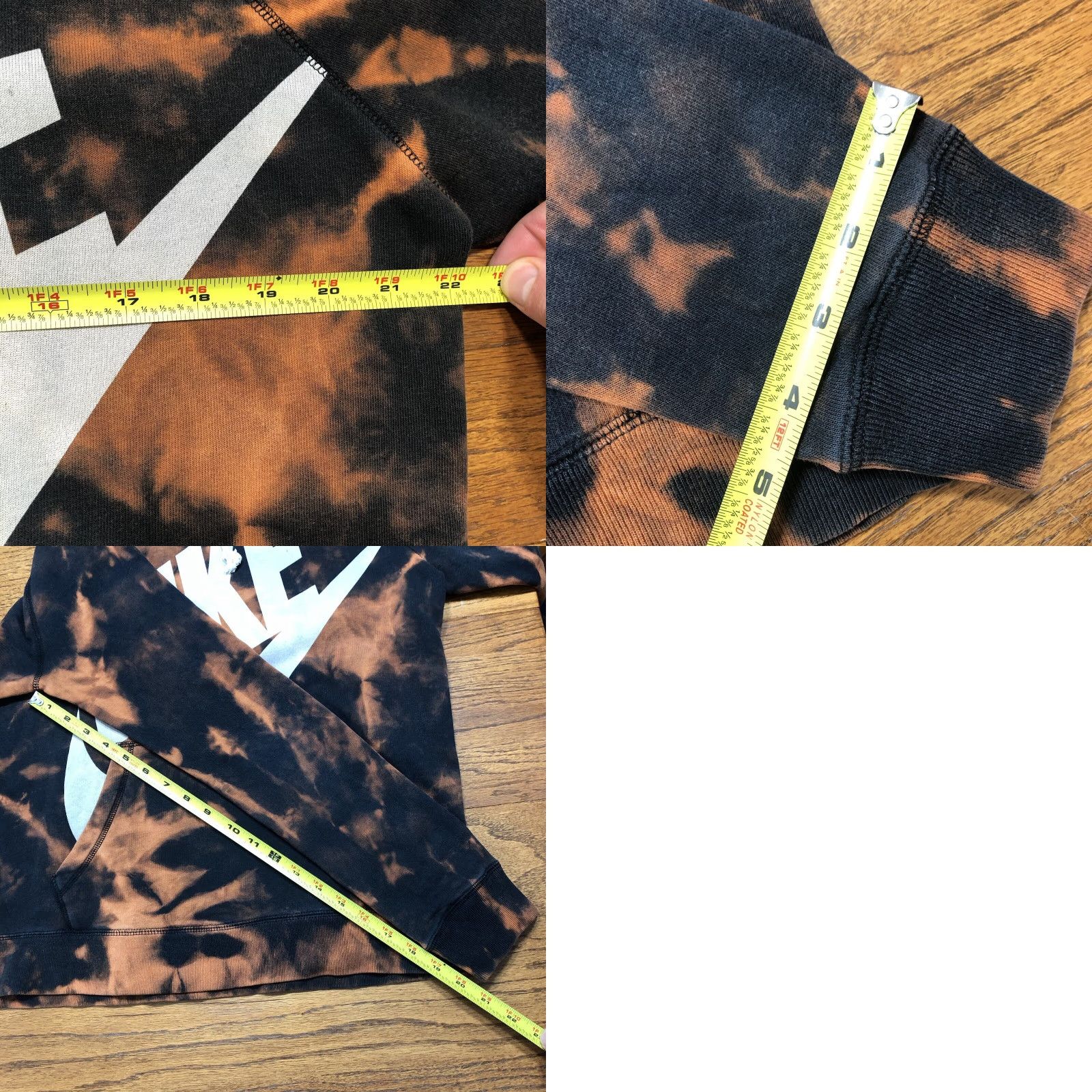 Nike Nike Hoodie Womens Tag Large Sweatshirt Acid Wash Tie Dye 1 Of 1 Custom Size L / US 10 / IT 46 - 8 Thumbnail
