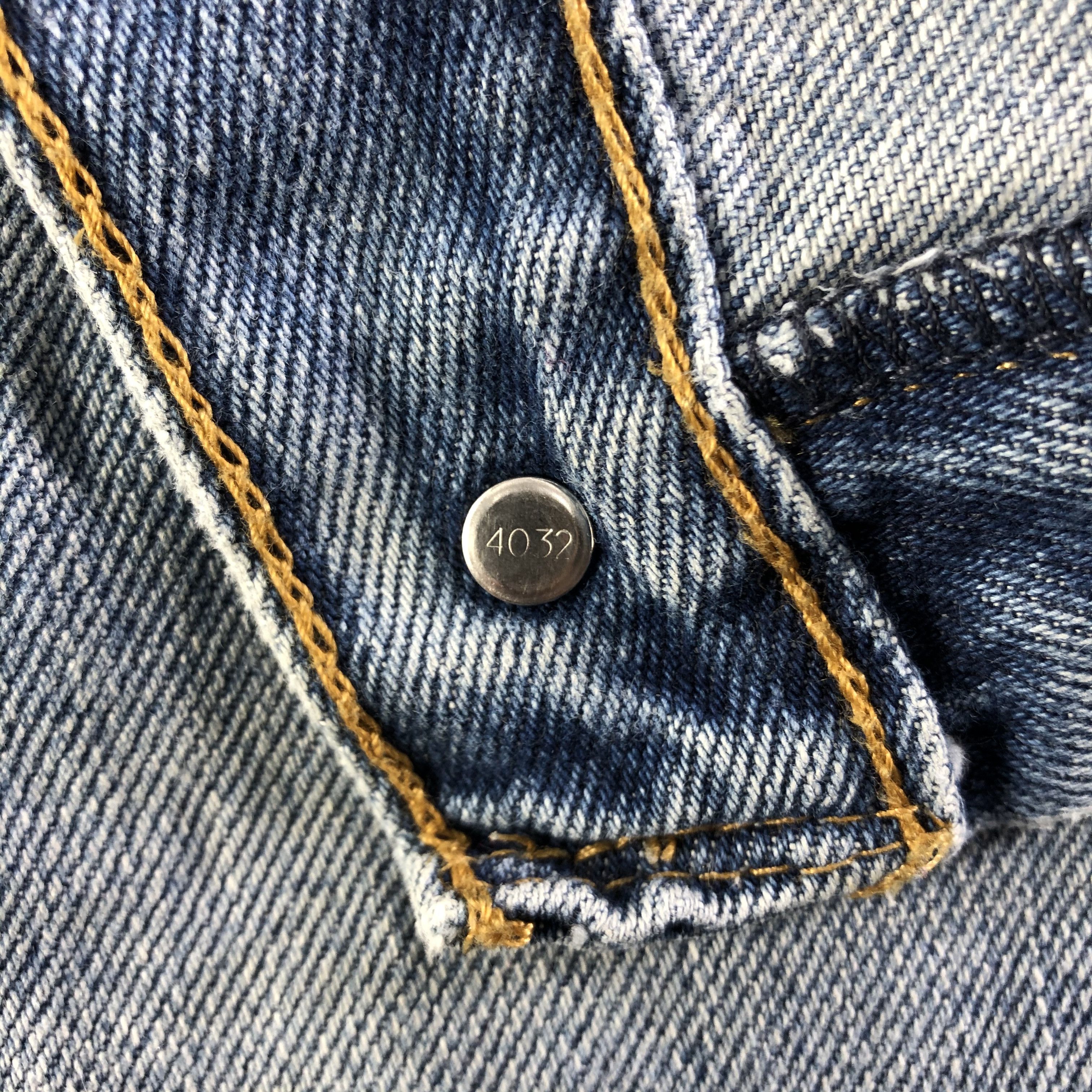Levi's Vintage Blue Wash Levis 560 Jeans-J4524 Size US 38 / EU 54 - 8 Thumbnail