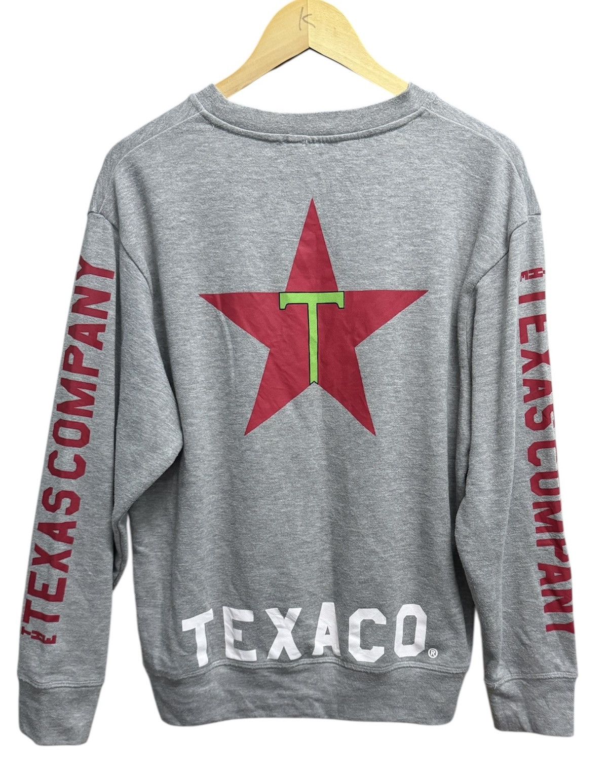 Vintage TEXACO Texas Company Sweatshirt Crewneck Size US M / EU 48-50 / 2 - 1 Thumbnail