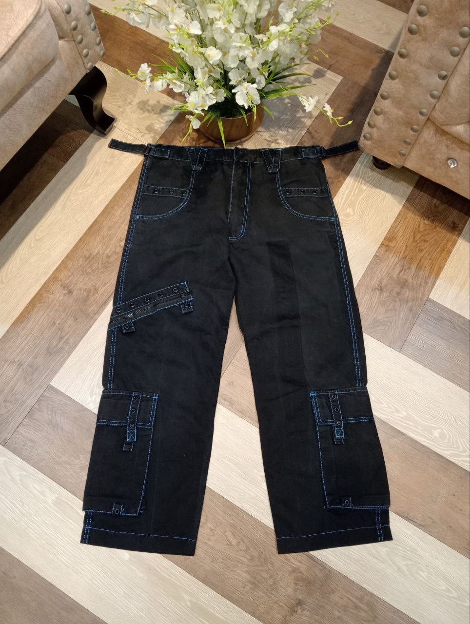 TRIPP NYC BAGGY BANDAGE PANTS SIZE M