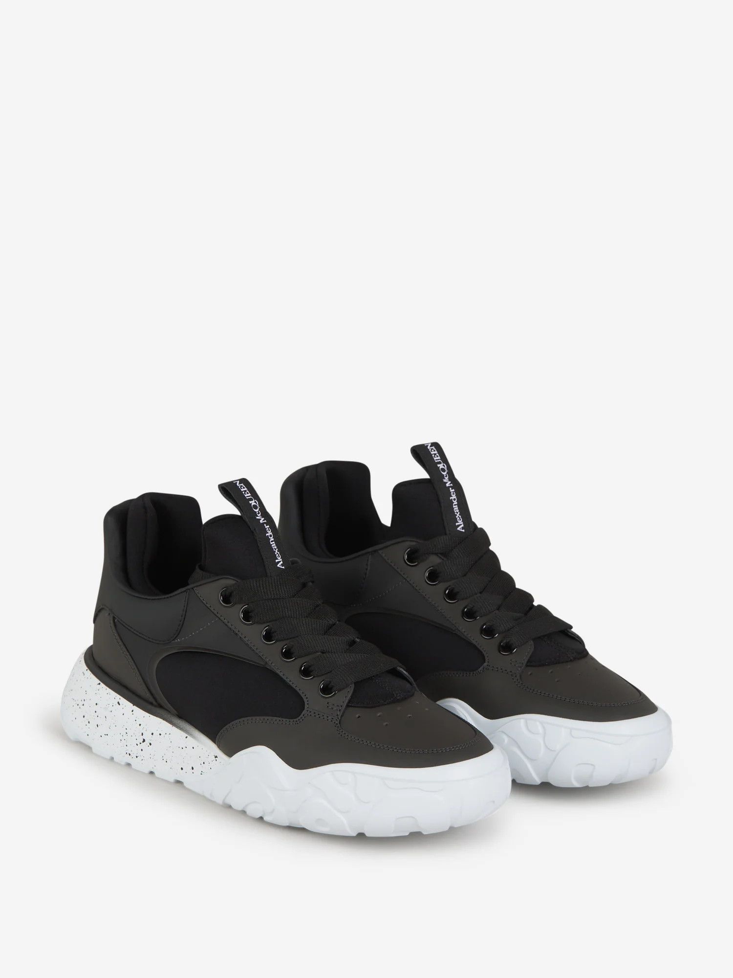 Alexander McQueen o1y1024 Low-Top Sneakers in Black Size US 10 / EU 43 - 1 Thumbnail
