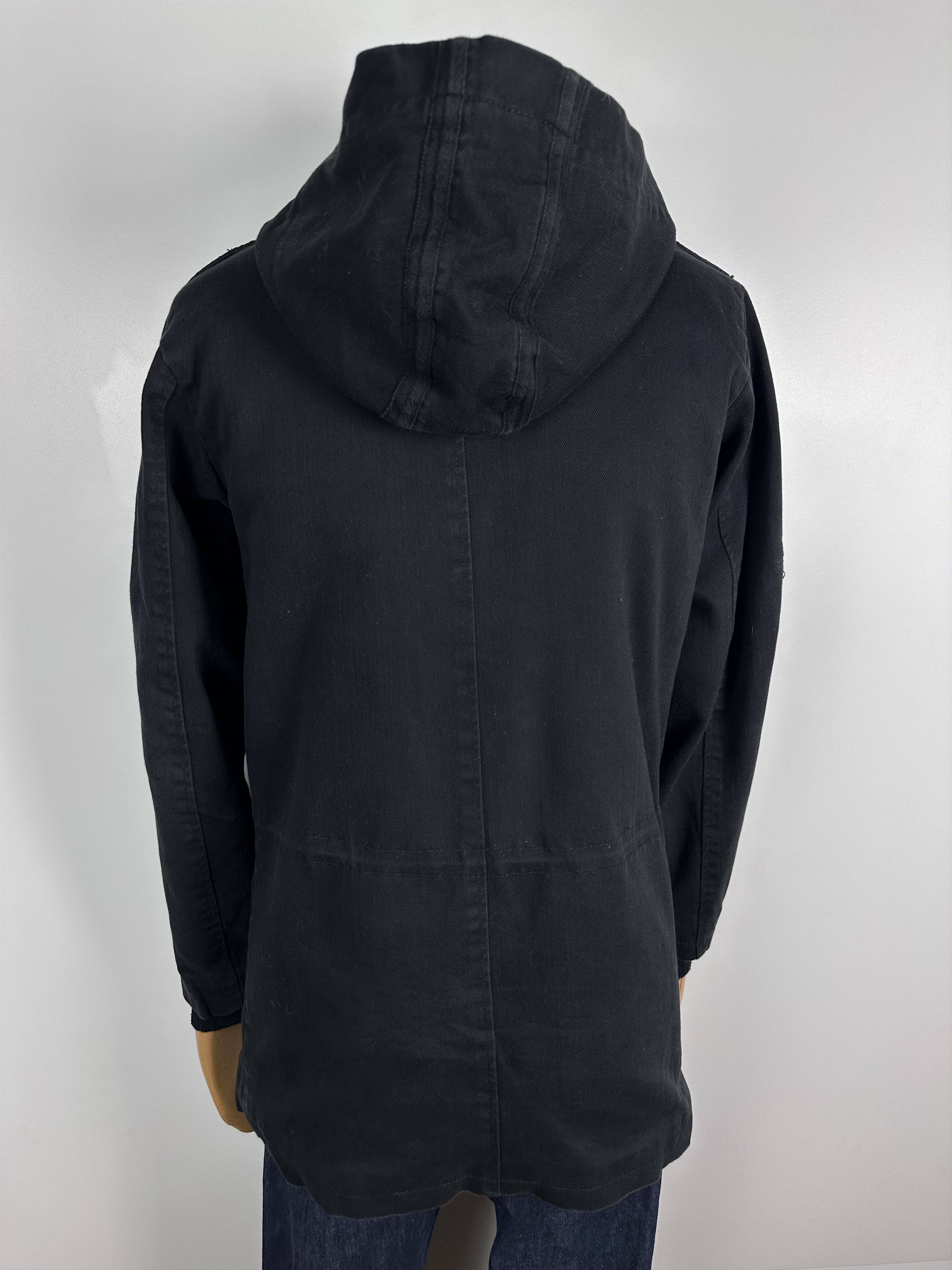 Vintage Gothicana By EMP Black Hooded Jacket Coat Size M Vintage Size US M / EU 48-50 / 2 - 6 Thumbnail