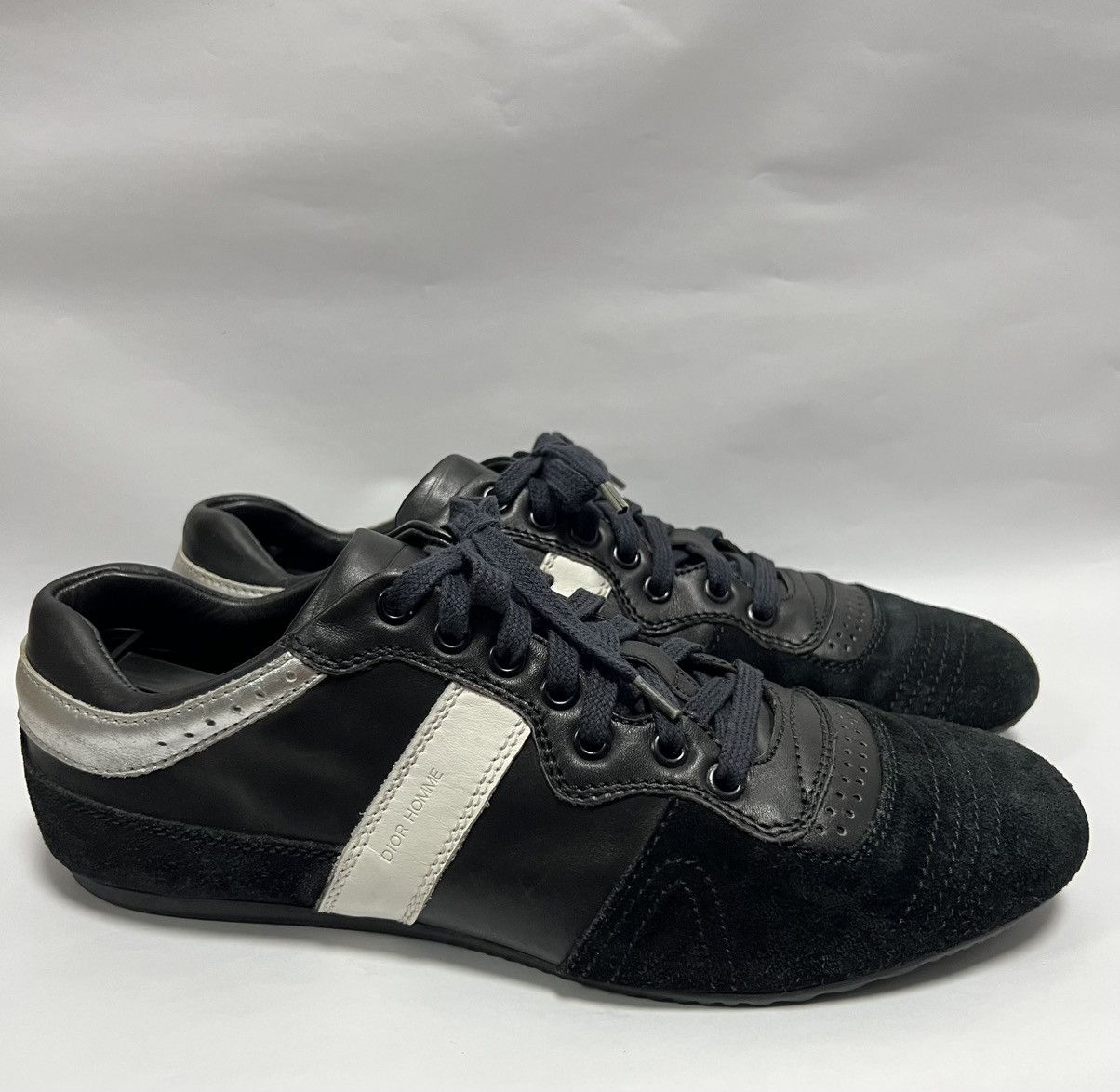 Dior Homme S/S 07' B34 Suede Leather Low Trainers