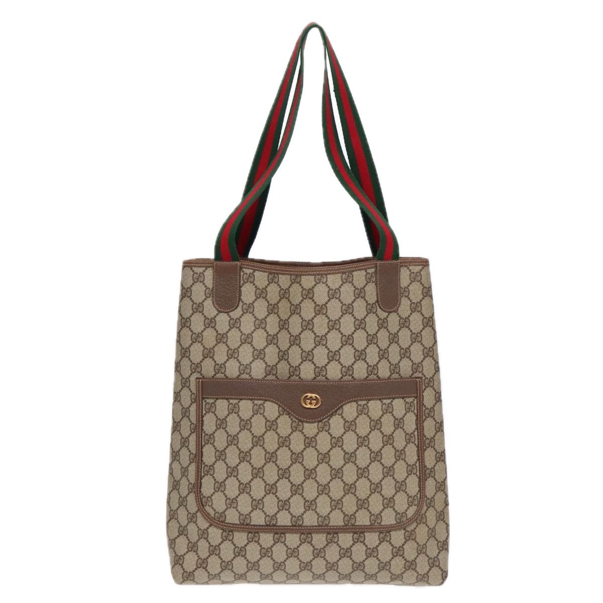 Gucci Ophidia Beige Canvas Tote Bag (Pre-Owned) Size ONE SIZE - 1 Thumbnail