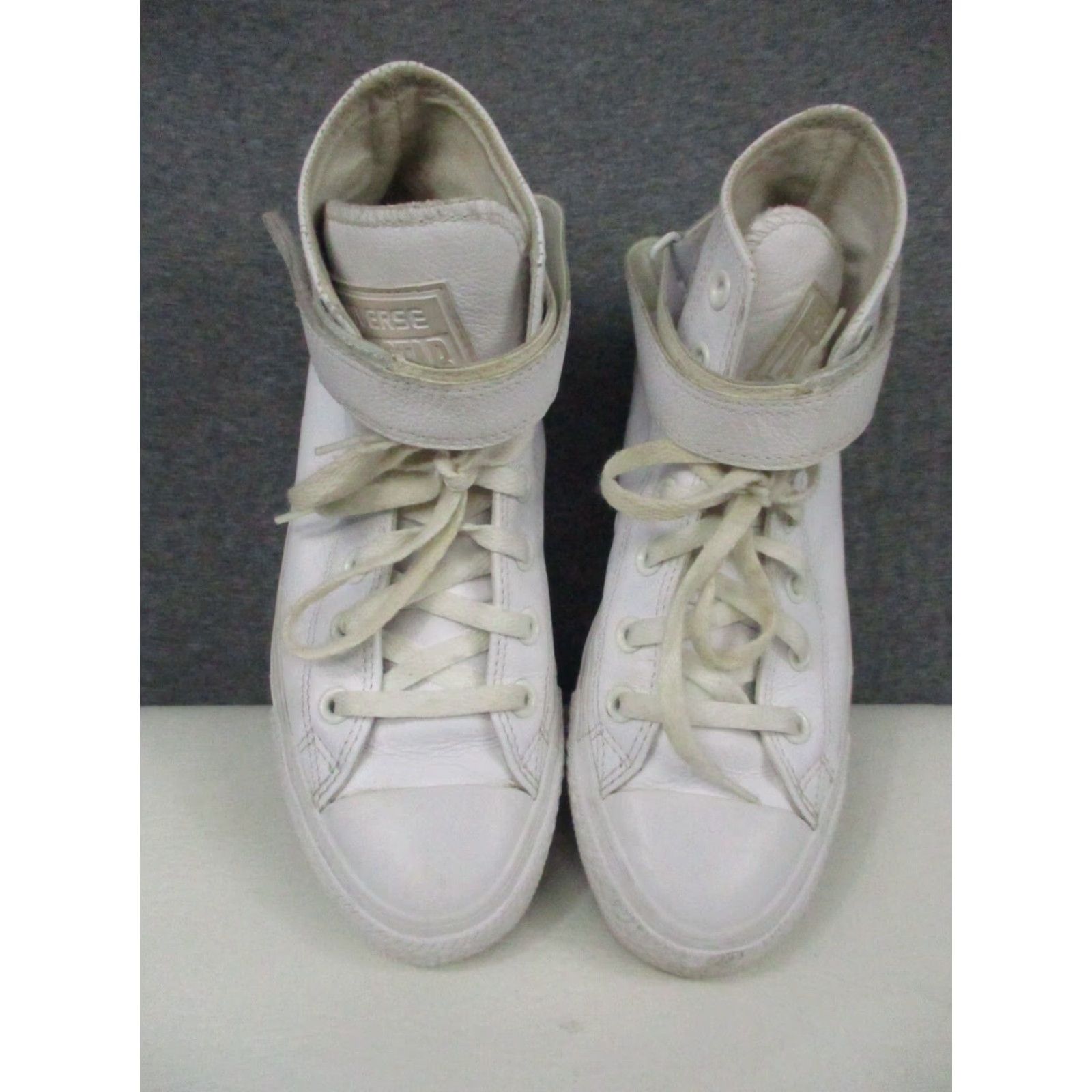 Converse Converse All Star Leather HI-Top Women Ivory White 7 Size US 7 / IT 37 - 6 Thumbnail