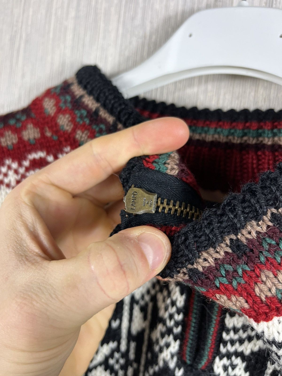 Dale Of Norway × Vintage Vintage Dale of Norway wool heavy patterned zip sweater knit Size US S / EU 44-46 / 1 - 14 Thumbnail