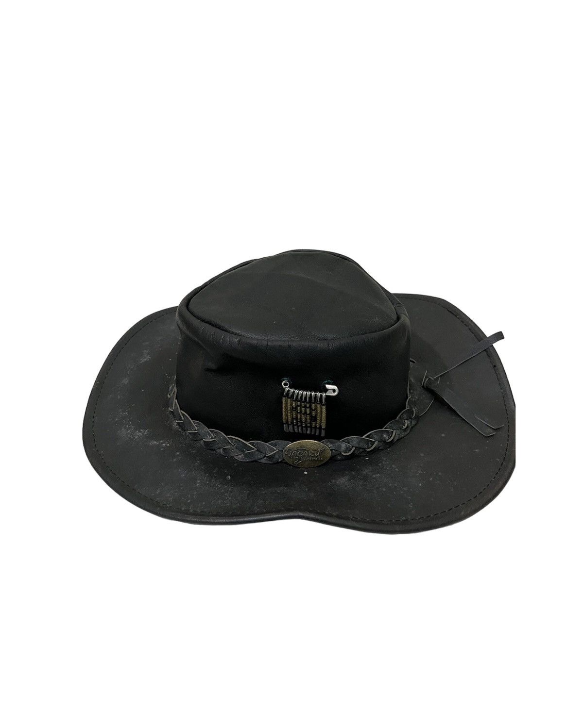 Leather Vintage Jagaru Australian Leather Bucket Hats Size ONE SIZE - 1 Thumbnail