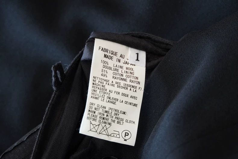 Yohji Yamamoto Yohji Yamamoto 07AW Epiphyllum Same Style Plain Coat 2505-N Size US S / EU 44-46 / 1 - 8 Thumbnail