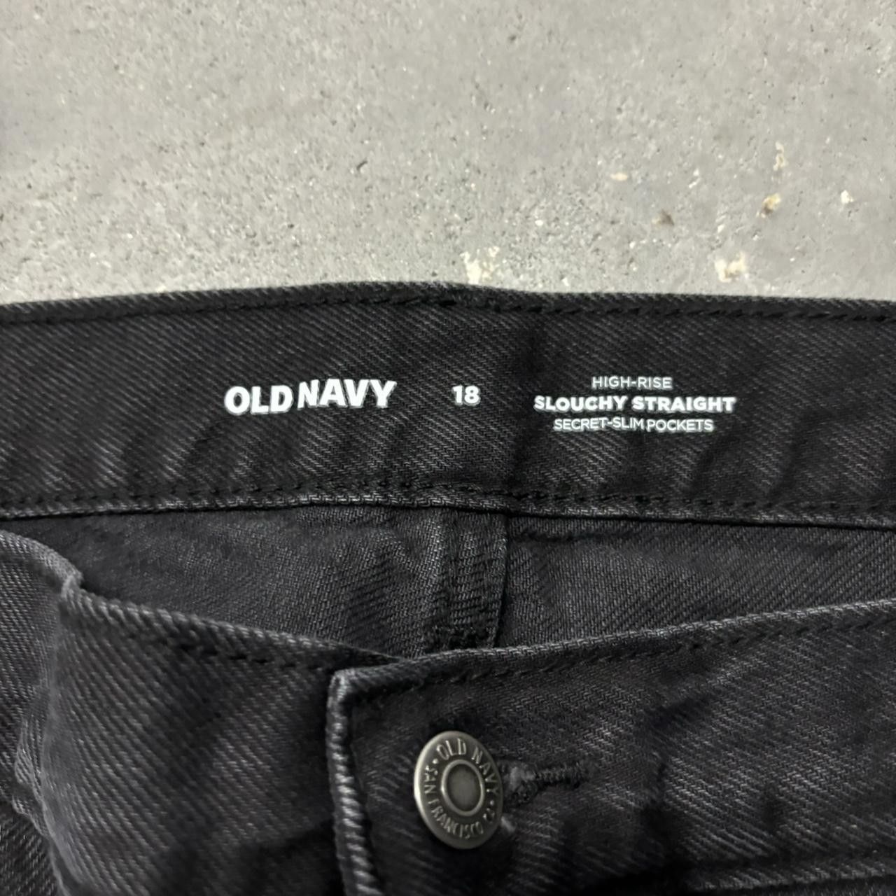 Japanese Brand × Vintage Crazy Vintage Y2K/2000s Grunge Black Skater Denim Jeans! Size US 38 / EU 54 - 7 Thumbnail