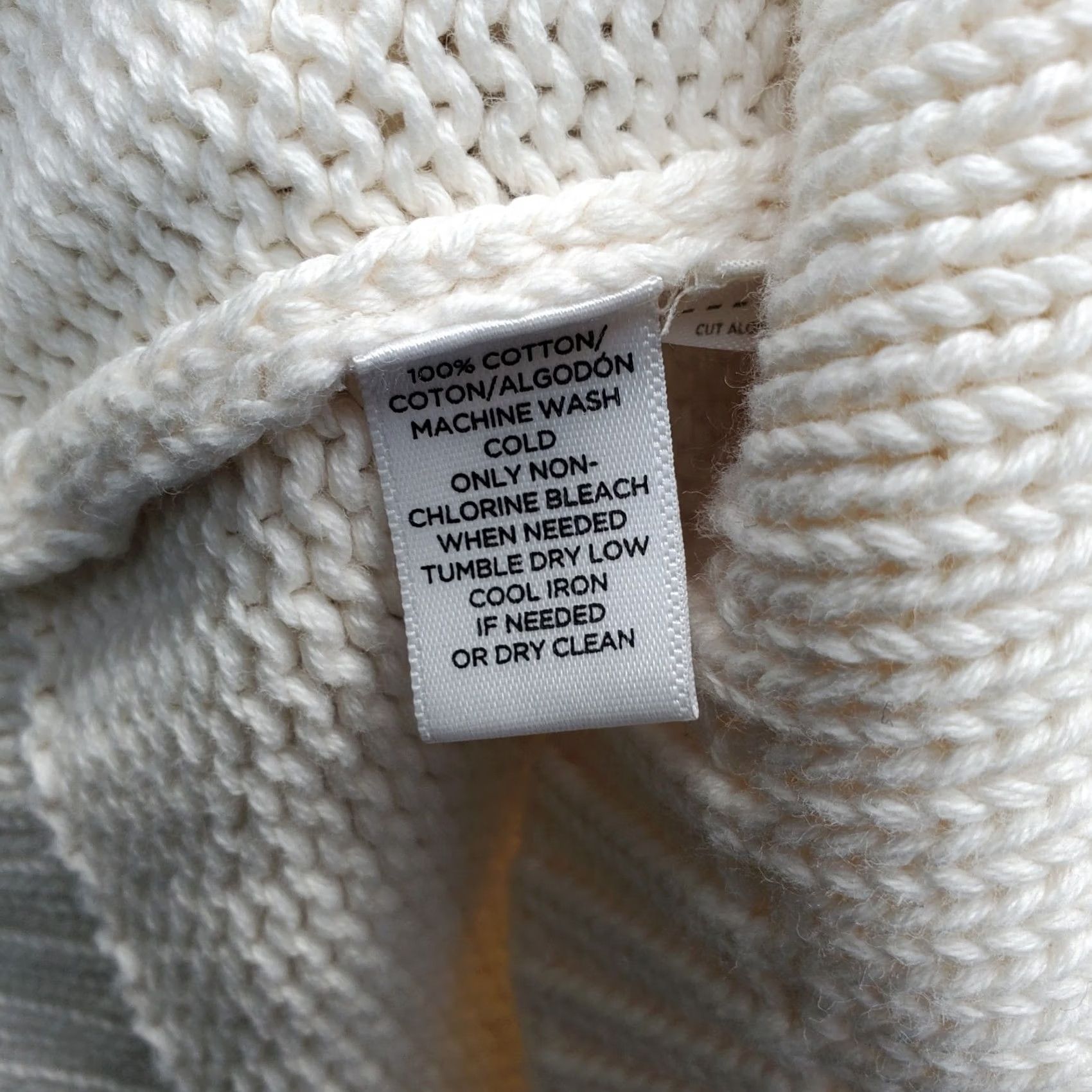 Loft LOFT Womens Size S Tan Chunky-Knit Sleeveless Sweater Vest, Knitted, Casual, Fall Winter, 100% Cotton, Crew Neck, Breathable, Regular Fit, NWOT Size S / US 4 / IT 40 - 6 Thumbnail
