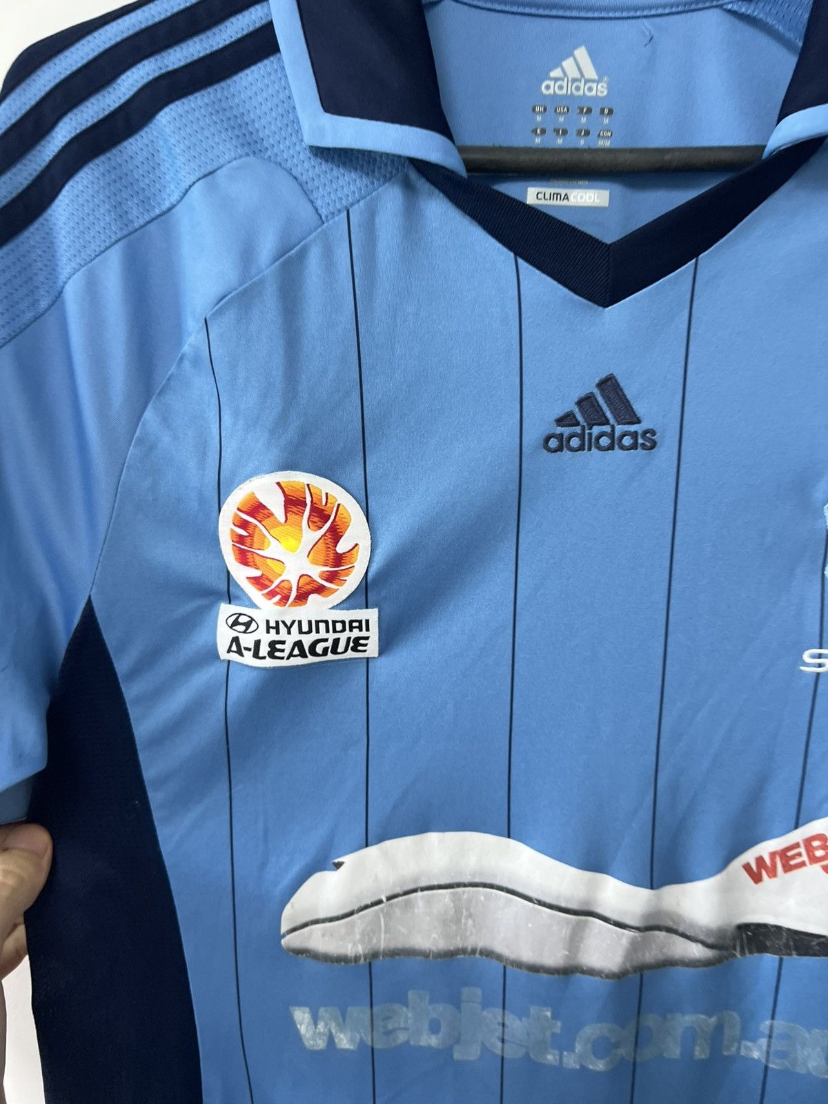 Adidas Sydney Fc 2012/13 Jersey Football Shirt Adidas Del Piero M Size US M / EU 48-50 / 2 - 18 Thumbnail