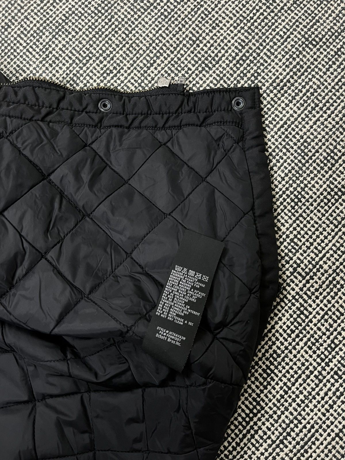 Schott Schott black Parka jacket fake fur USA nyc flyer Size XL / US 12-14 / IT 48-50 - 8 Thumbnail