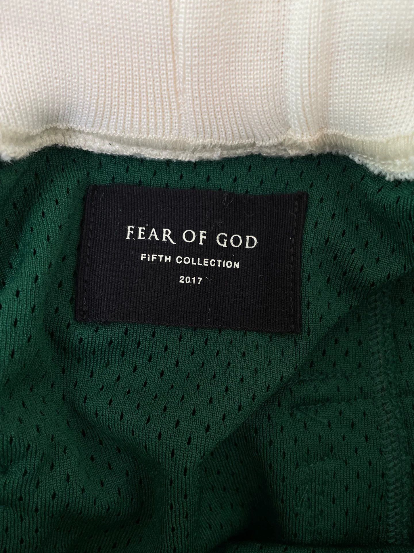 Fear of God Fear of God 5th 1987 Celtics Mesh Short M Green/White Size US 32 / EU 48 - 3 Thumbnail