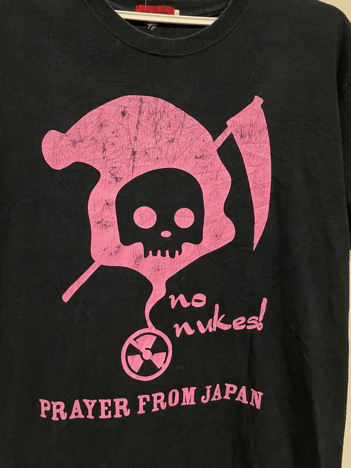 Deathwish Rare🔥No Nukes Prayer From Japan Death Angel Distressed Tee Size US L / EU 52-54 / 3 - 11 Thumbnail