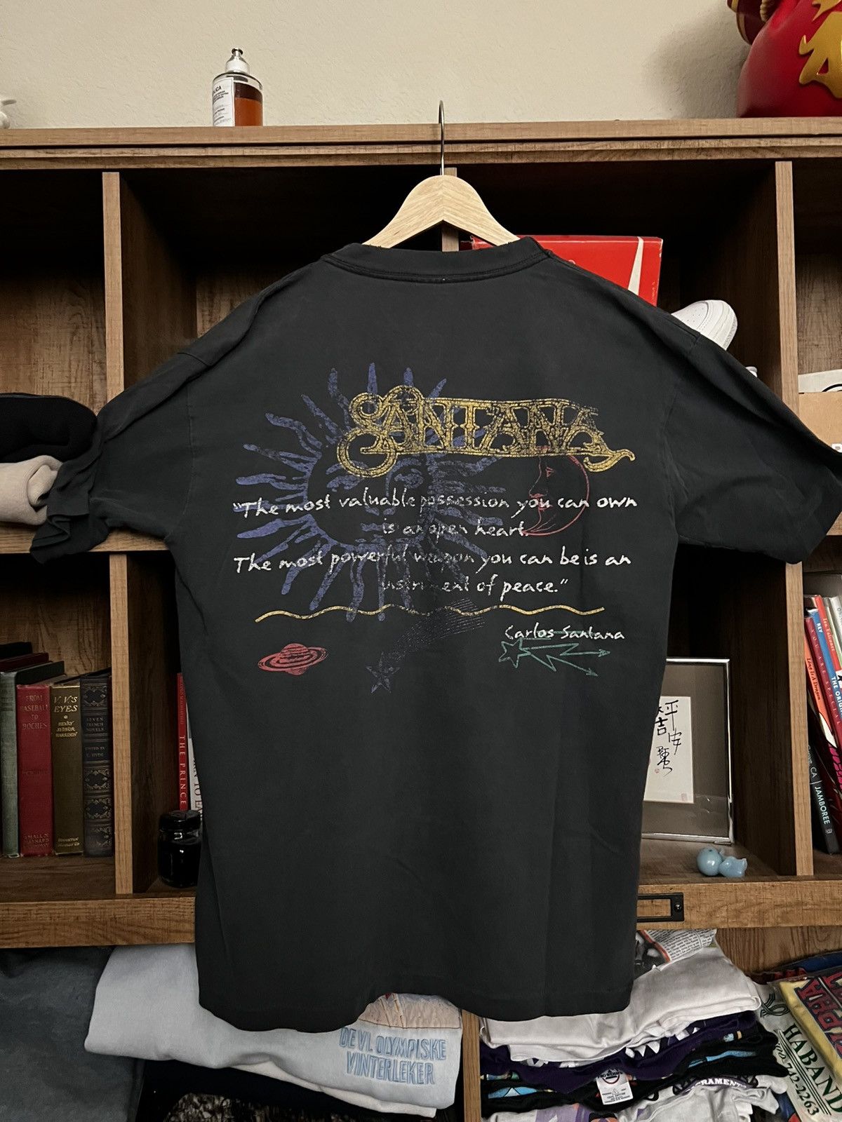 Vintage Vintage Carlos Santana shirt Size US L / EU 52-54 / 3 - 2 Thumbnail