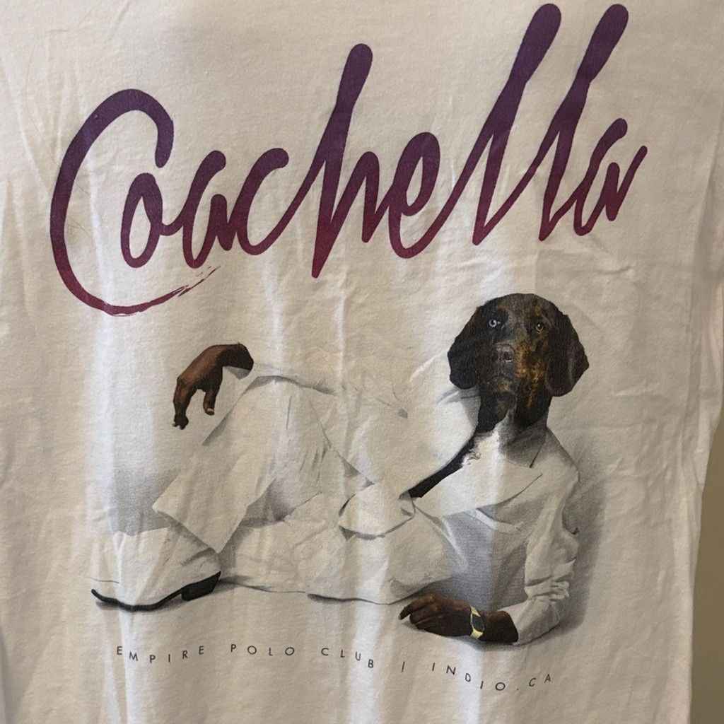 Coachella Coachella Empire Polo Club Indigo California Dog T Shirt Lg Size US L / EU 52-54 / 3 - 1 Thumbnail