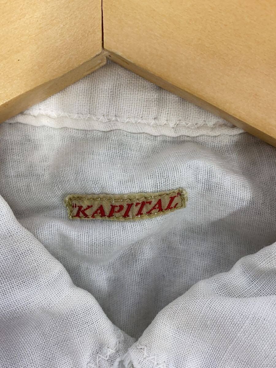 Kapital Reconstructed Patchwork Linen Button Shirt Size US M / EU 48-50 / 2 - 4 Thumbnail