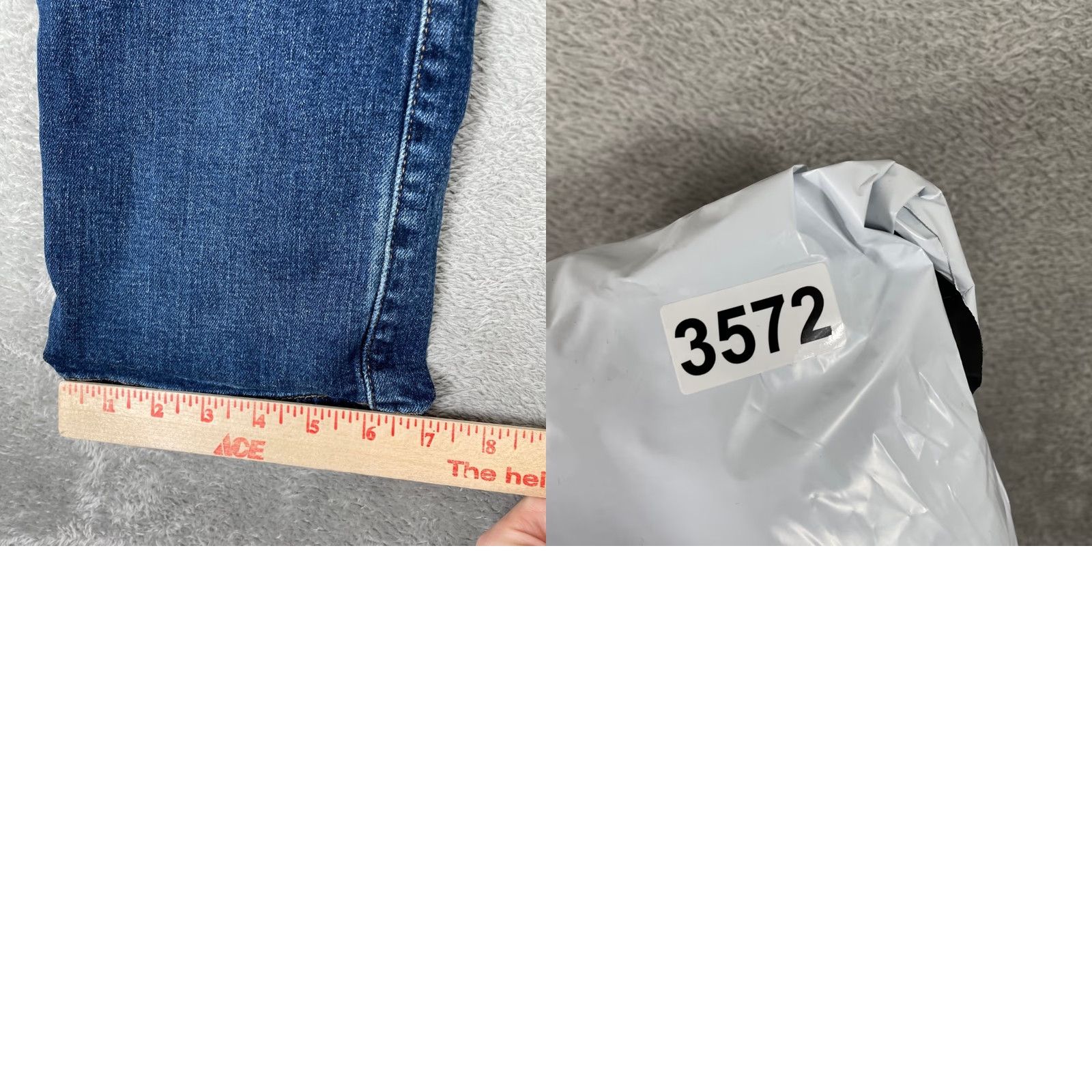 Lucky Brand Lucky Brand Jeans Men Slim 32x32 Blue Medium Wash Denim Distressed Pockets Zip Button 32in Inseam, 32W, Regular, Vintage: No, 121 Size US 32 / EU 48 - 10 Thumbnail