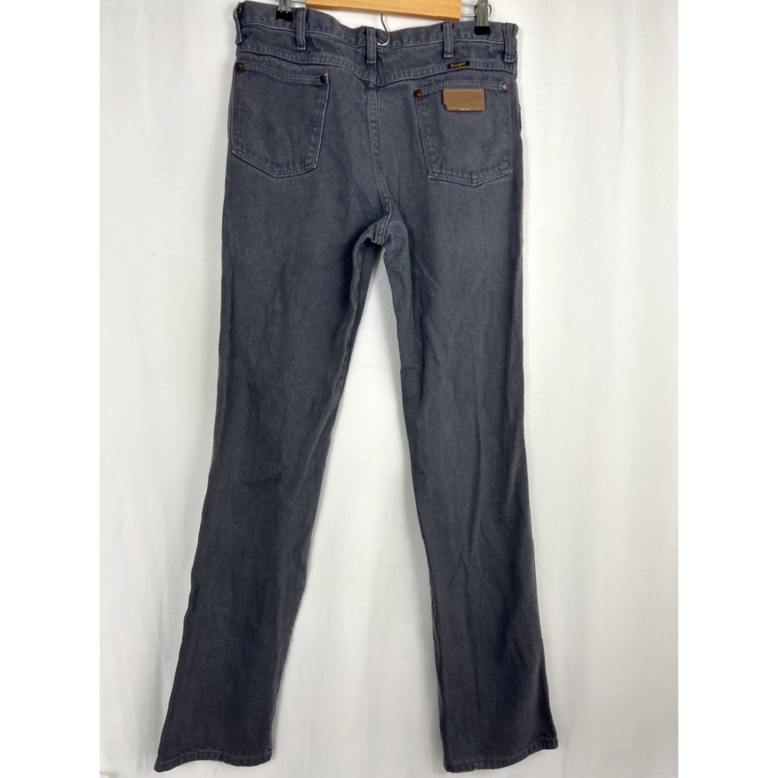 Wrangler VINTAGE Wrangler Jeans Mens 34x34 Gray Cotton USA Straight Size US 34 / EU 50 - 7 Thumbnail