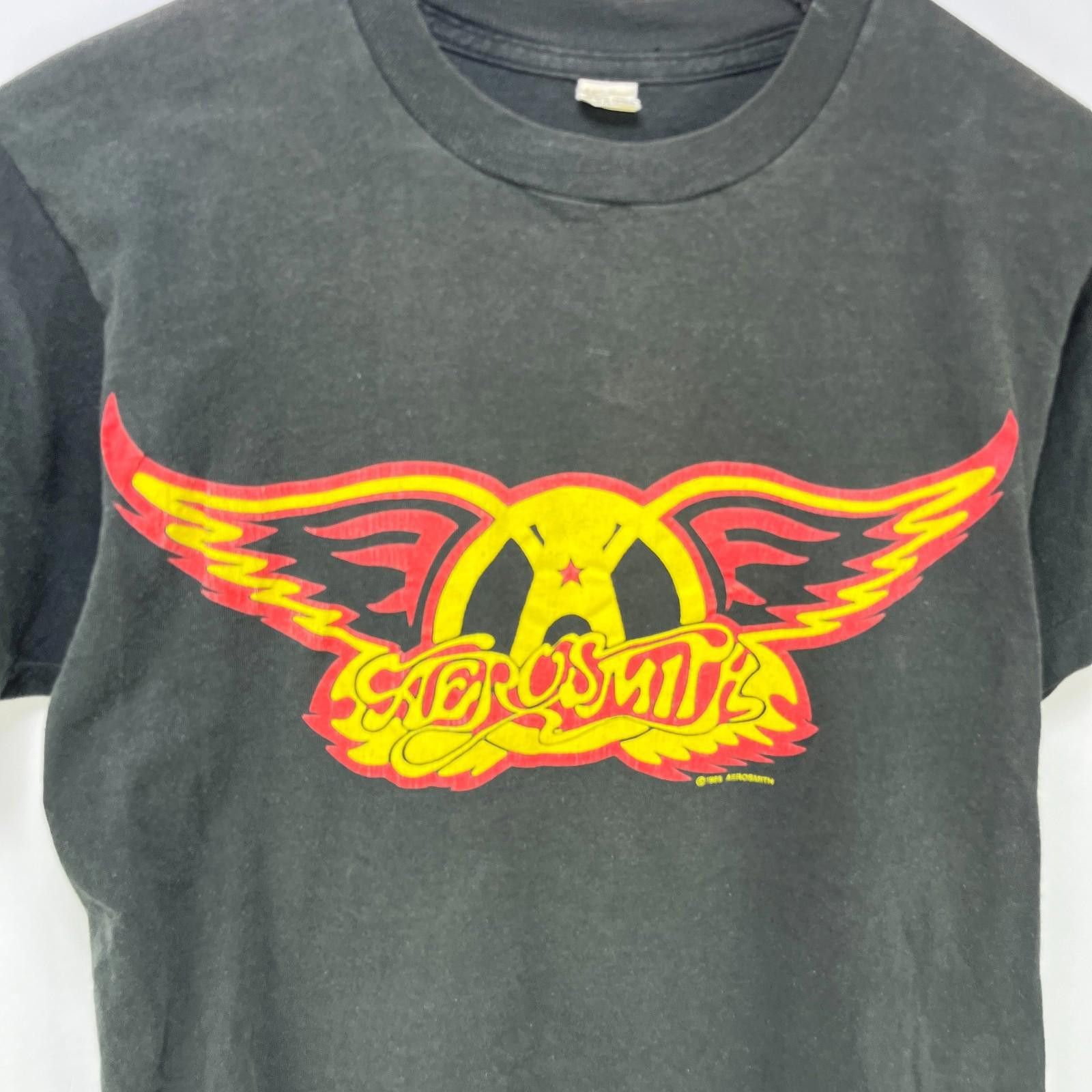 Vintage Vintage 1988 Aerosmith Walk This Way T Shirt Medium Size US M / EU 48-50 / 2 - 2 Thumbnail