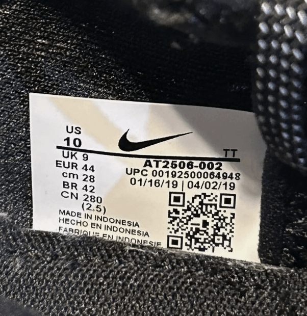 Nike Nike Air Max Fly AT2506-002 Men's Black/White Size 10 Size US 10 / EU 43 - 9 Thumbnail