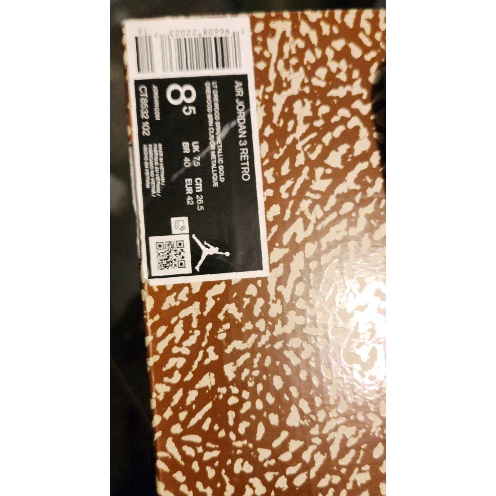 Jordan Brand Jordan Air Jordan 3 Retro Low Palomino - Men 8.5M Sneaker Low Top Beige Palomino 2023 Retro Excellent Shape Size US 9 / EU 42 - 4 Thumbnail
