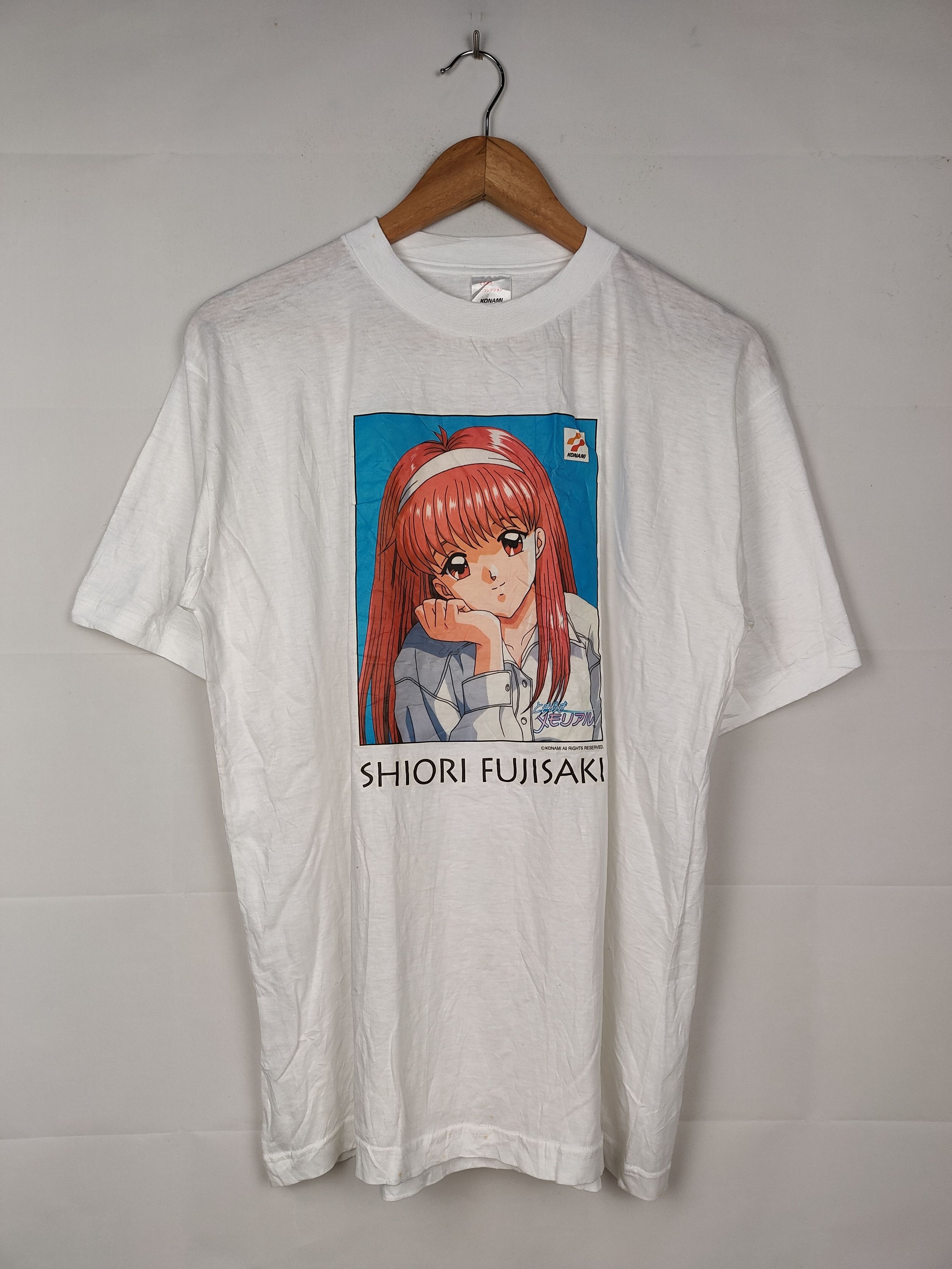 Japanese Brand × Vintage Vintage rare Tokimeki Memorial Shiori Fujisaki Size US L / EU 52-54 / 3 - 1 Thumbnail