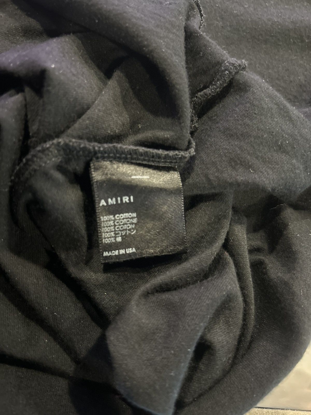 Amiri Black amiri bone shirt Size US L / EU 52-54 / 3 - 4 Thumbnail