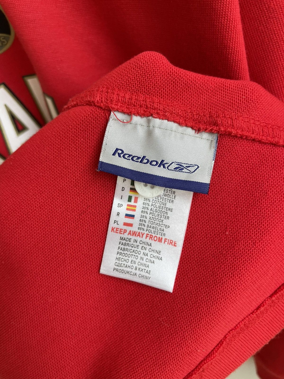 Other Wales Rugby 2004 2006 Shirt Reebok Welsh Home Vintage Jersey Size US L / EU 52-54 / 3 - 14 Thumbnail