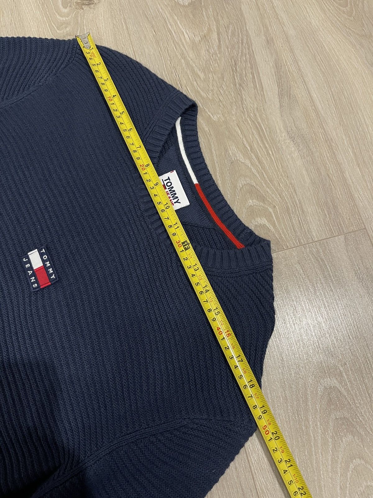 Tommy Hilfiger Tommy Hilfiger blue sweater sweatshirt logo Size US L / EU 52-54 / 3 - 7 Thumbnail