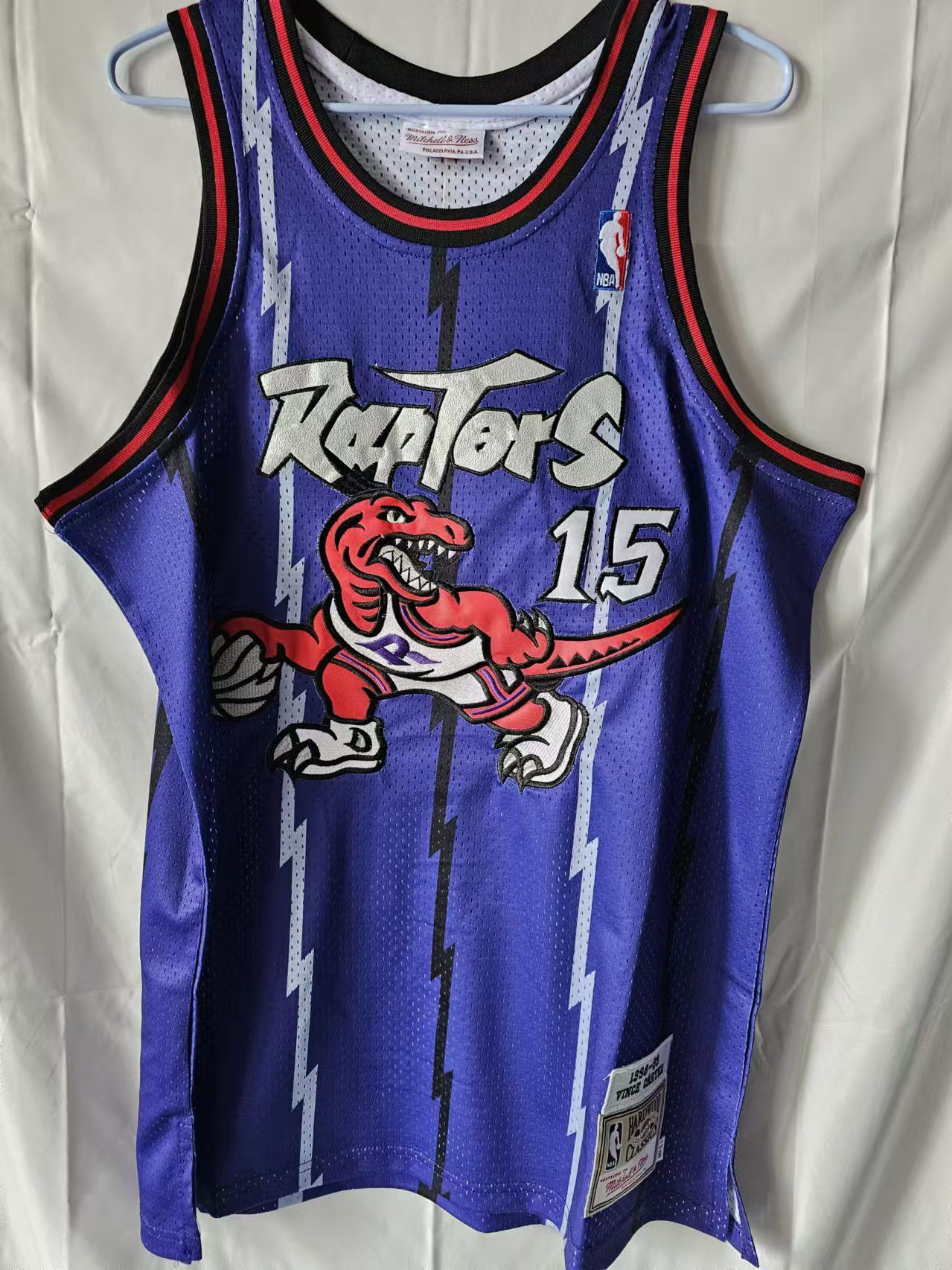 NBA Vince Carter Jersey Toronto Raptors Jersey Size US S / EU 44-46 / 1 - 2 Thumbnail