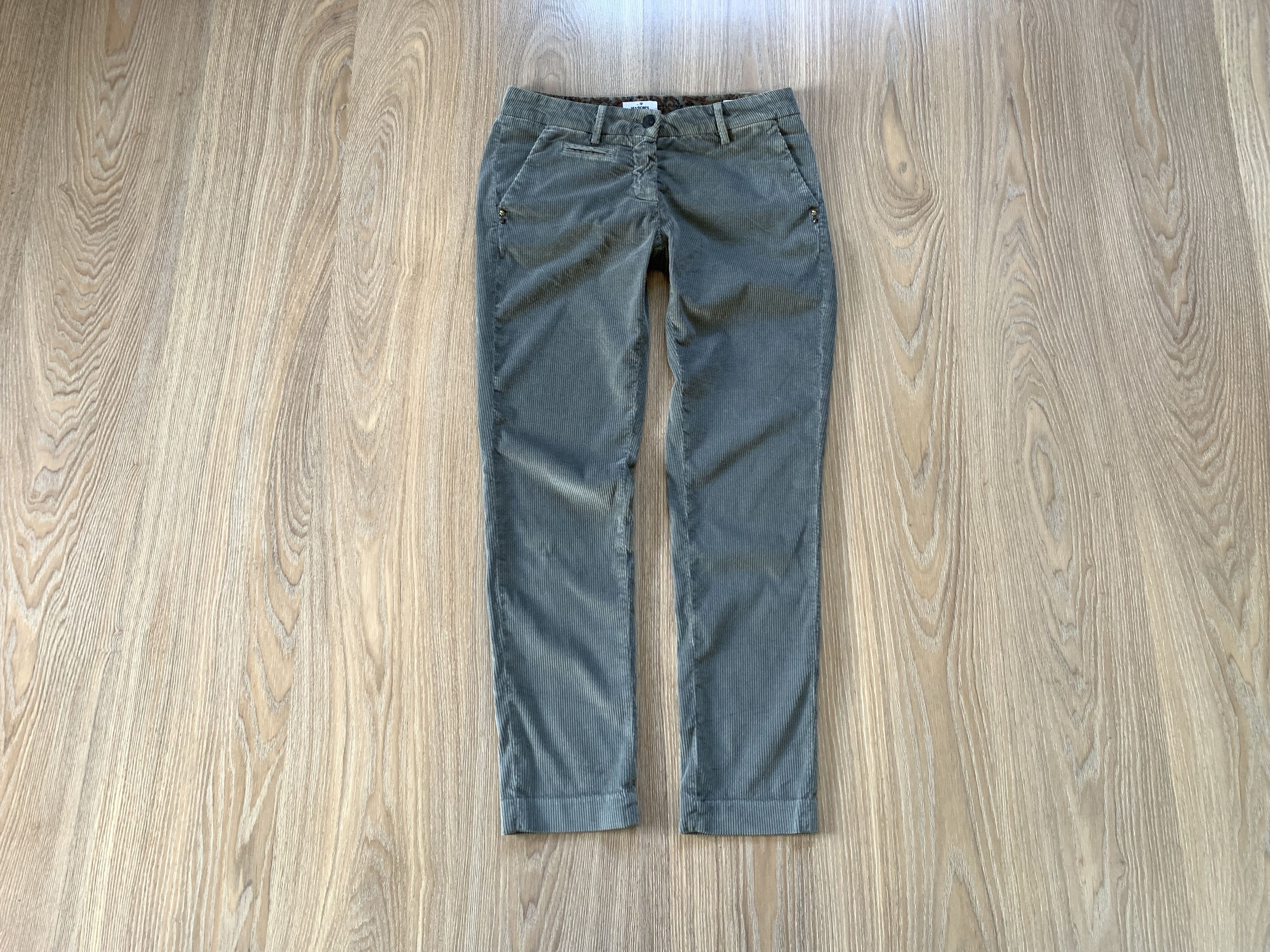 Mason's Masons Slim Woman Velvet Pants Size 38" / US 16 / IT 52 - 1 Thumbnail