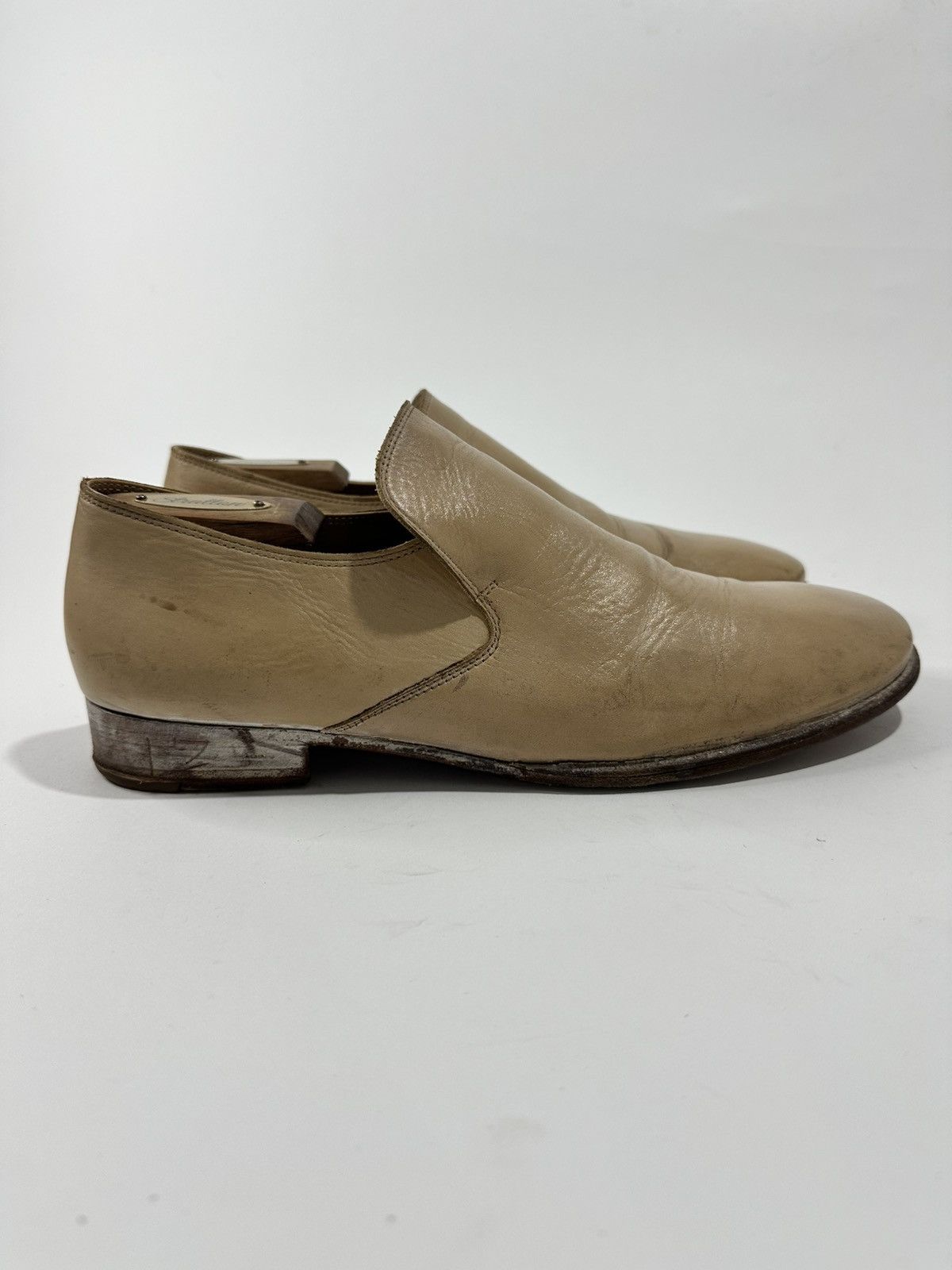 H&M × Maison Margiela Maison Margiela x H&M - Tan Leather Mould Effect Loafers Size US 9 / EU 42 - 2 Thumbnail