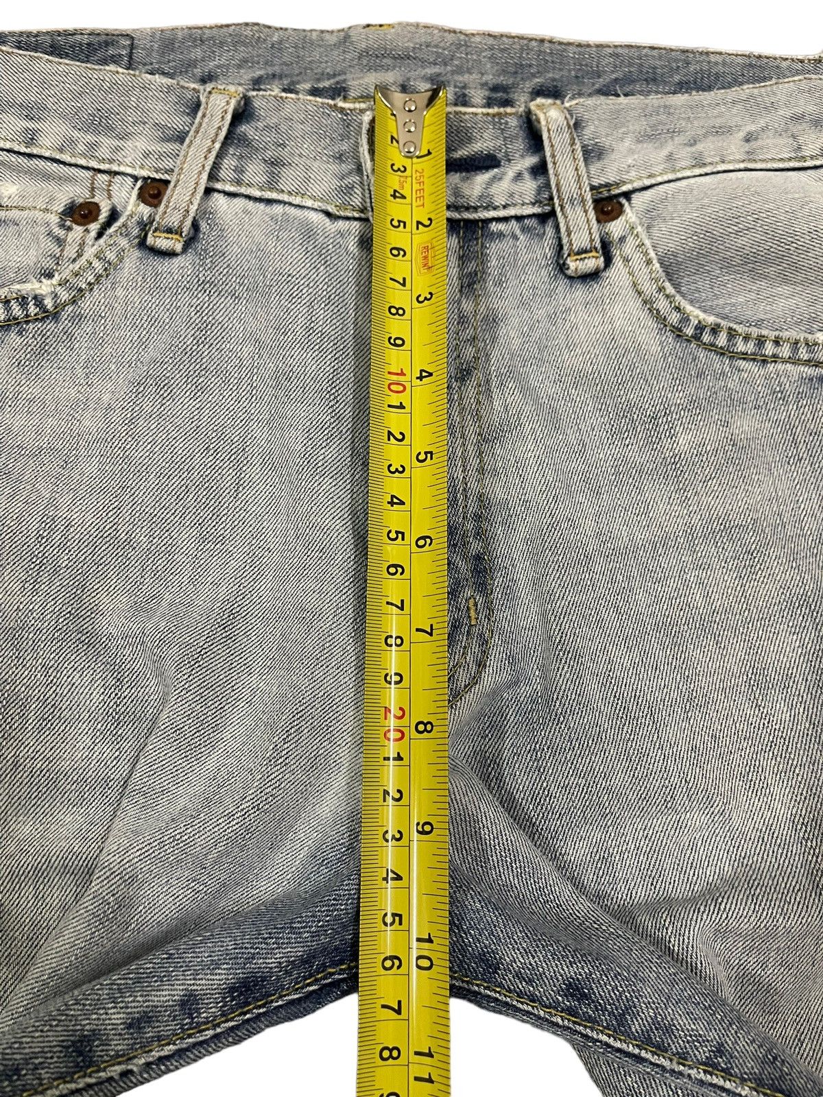 Uniqlo Vintage Japanese Uniqlo Blue Wash Style Baggy Jeans Size US 30 / EU 46 - 13 Thumbnail