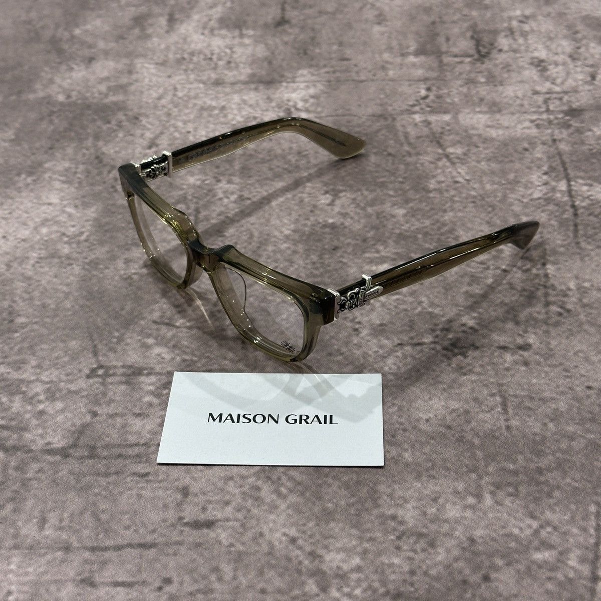 Chrome Hearts CHROME HEARTS VAGILLIONAIRE II ARMY EYEWEAR Size ONE SIZE - 1 Thumbnail