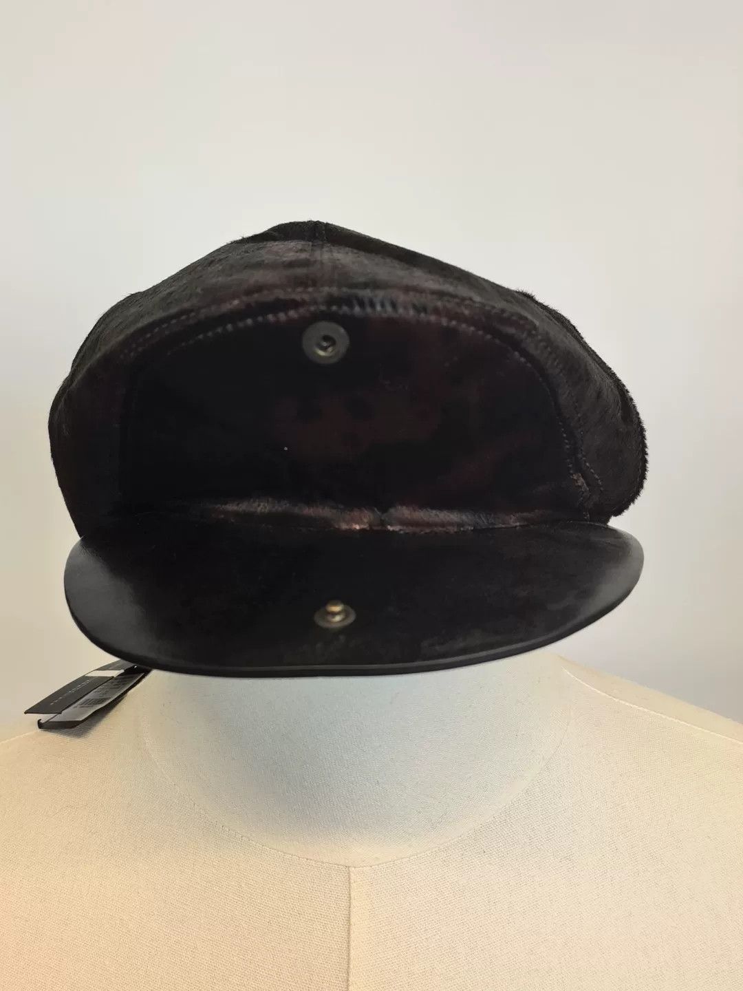 Burberry Burberry Men's Leather Beret Hat M Size ONE SIZE - 1 Thumbnail