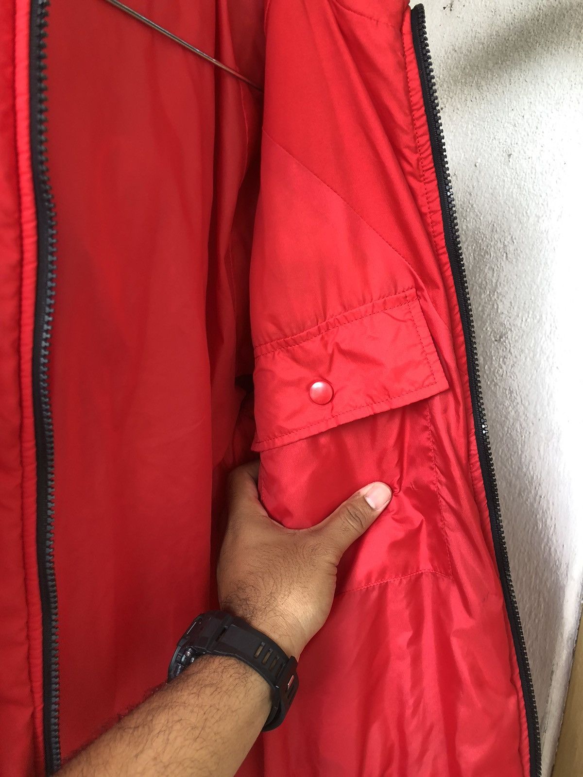 Adidas Rare❗️Vintage 90s Adidas Small Logo Puffer Bomber Jacket Size US M / EU 48-50 / 2 - 15 Thumbnail
