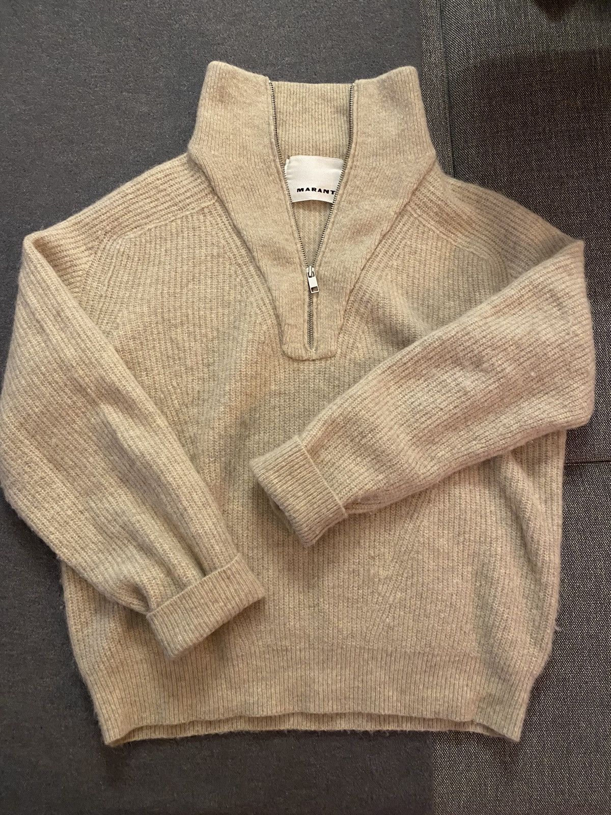 image of Isabel Marant Pullover in Beige, Men's (Size Medium)