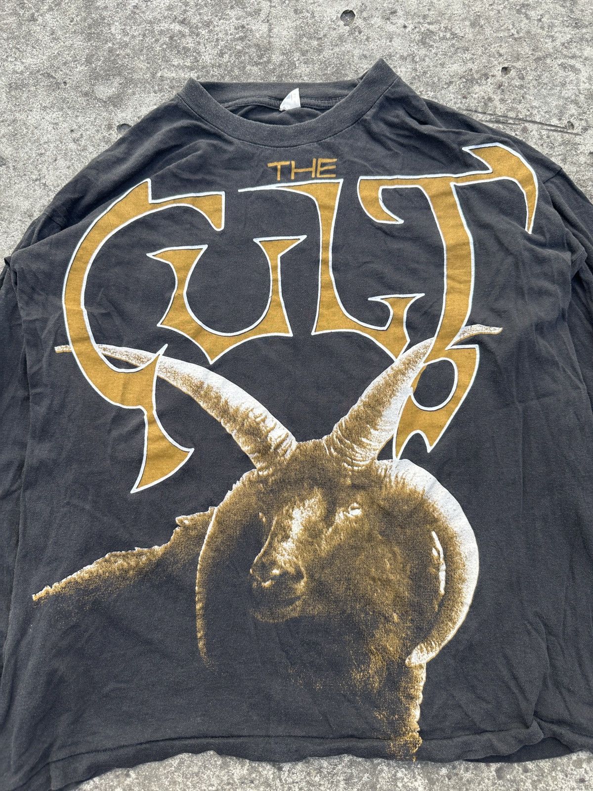Band Tees Vintage The Cult Logo Long Sleeve 90s Rock Very Rare XL Band Size US XL / EU 56 / 4 - 2 Thumbnail